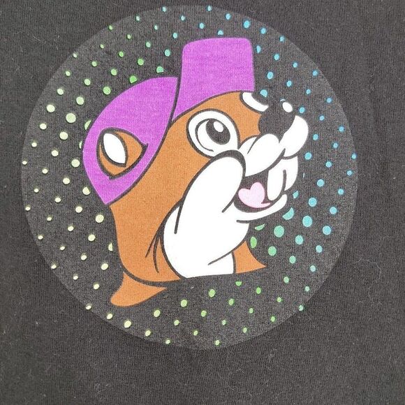 Buc-ees Men's My Jam T-Shirt Size Small Black Colorful Short Sleeve - Picture 6 of 9